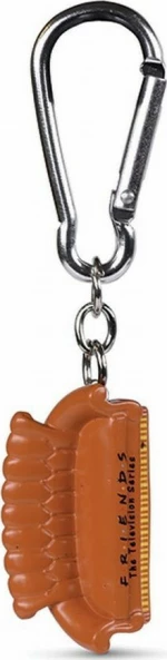 Pyramid International Friends Sofa 3d Keychain Brown