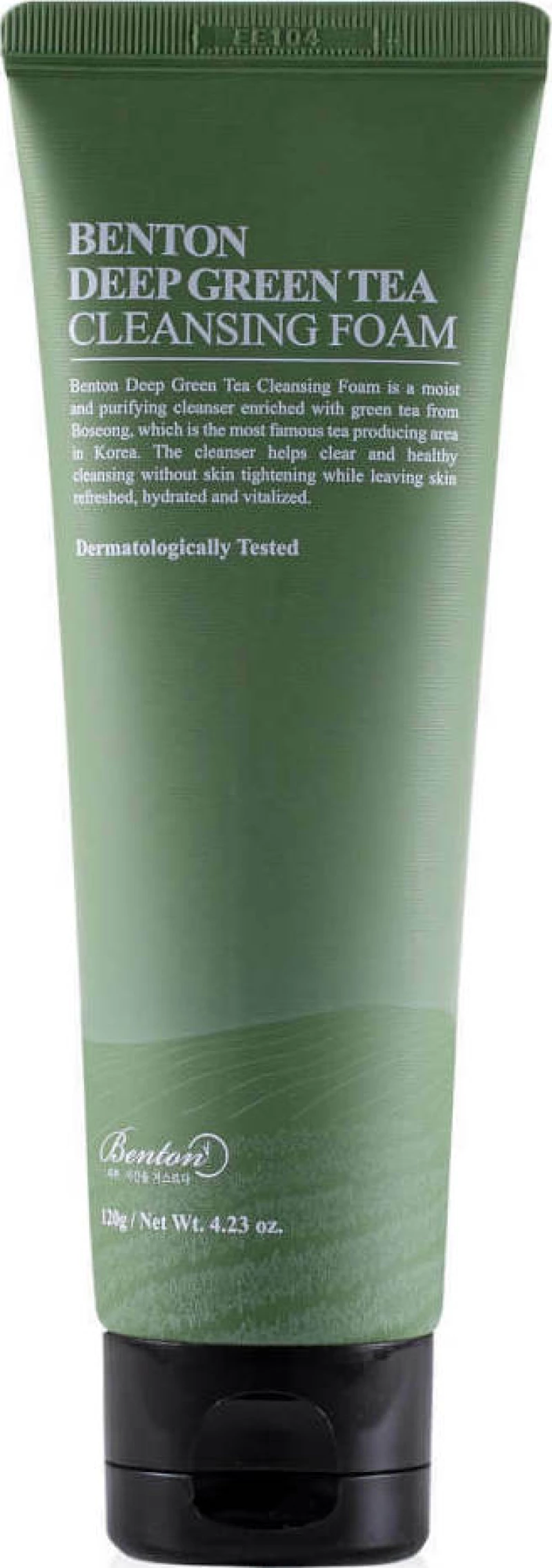 Benton Deep Green Tea Cleansing Foam 120gr