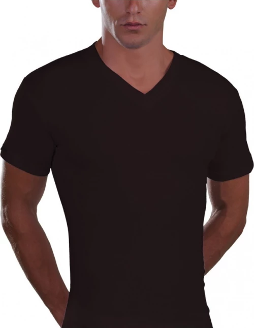 Φανέλα V, Βαμβακερή, Xs, Χρώμα Of Black