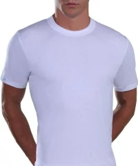T-Shirt, φαρδύ μεγάλα μεγέθη, Χρώμα Λευκό