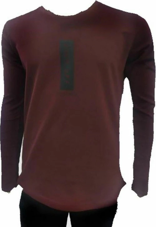 μπλούζα μακό jersey 91106 μπορντο