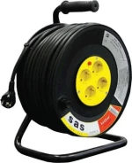 Eurolamp 147-47025 50m 3x1.5mm² Μαύρο