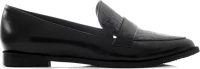 Loafers Με Croco Δέρμα Chaniotakis Μαύρο Γυναίκα Loafers 223 Cocos