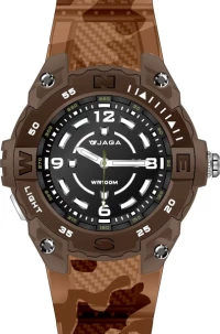JAGA Mens Camo Silicone Strap