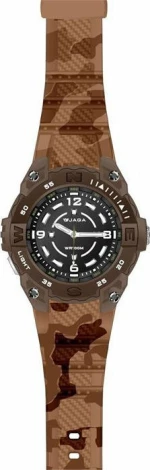 JAGA Mens Camo Silicone Strap