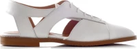Oxfords Open Heel Λευκά Chaniotakis Λευκό Γυναίκα Oxfords 214 White