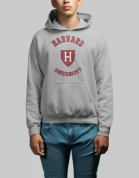 Harvard Hoodie (Replica) - GREY MELANGE