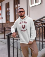 Harvard Hoodie (Replica) - GREY MELANGE