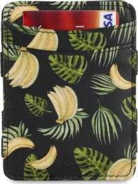 Hunterson Magic Coin Wallet Rfid - Δερμάτινο Πορτοφόλι Hu-Mw-Cp1-Rfid-Ban Banana