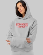 Stranger Things W Hoodie - WHITE