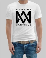 MARCUS & MARTINUS T-shirt - WHITE