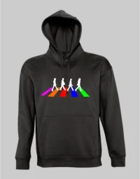The Beatles road Hoodie - BLACK