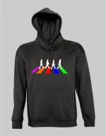 The Beatles road Hoodie - BLACK