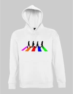 The Beatles road Hoodie - BLACK
