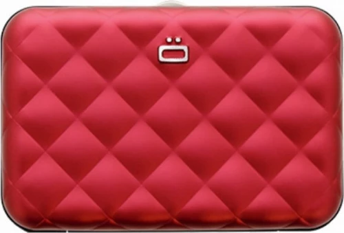 Ogon Designs Quilted Button Wallet Red