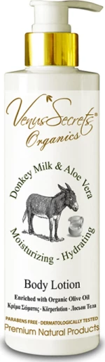 Venus Secrets Body Lotion Donkey Milk & Aloe Vera 250ml