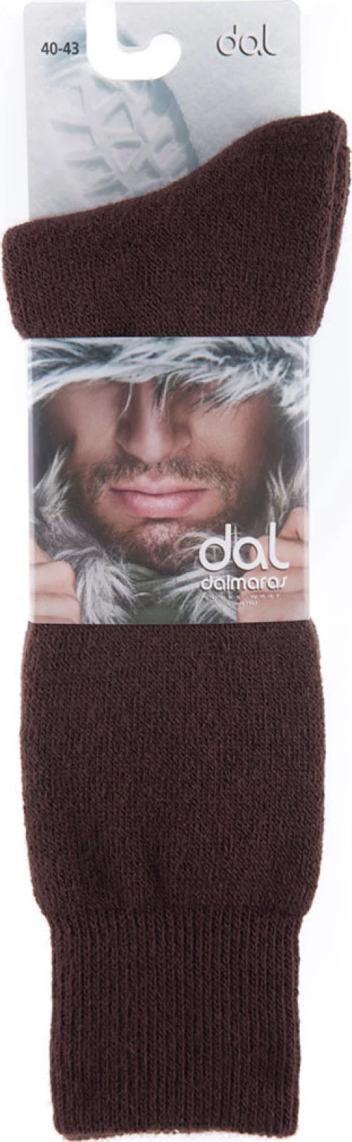 Ανδρικό Ισοθερμικές Κάλτσες dal socks 165A Καφέ