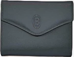 Δερμάτινο Γυναικείο Πορτοφόλι (312-100-3-black)