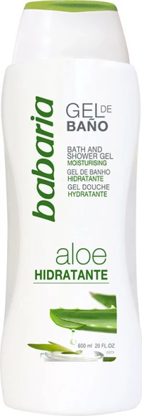 Babaria Bath & Shower Gel Aloe 600ml