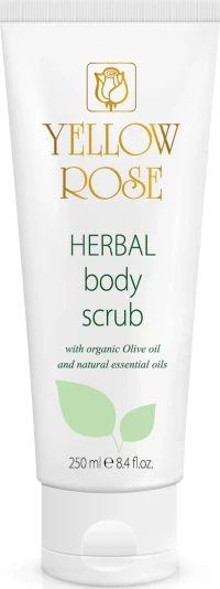 Yellow Rose Herbal Body Scrub 250ml