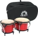 Club Salsa Bongos - Wine Red, Black