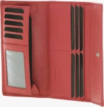 Δερμάτινο Γυναικείο Πορτοφόλι (507-7793-fuchsia)