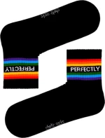 Γυναικείες κάλτσες Perfectly μαύρο 78% βαμβάκι