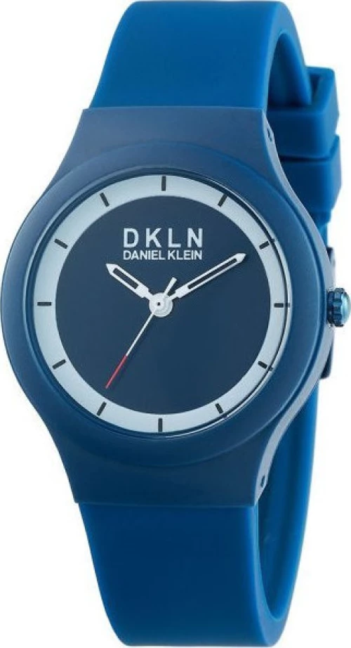 Daniel Klein DK.1.12277-3 Blue Rubber Strap