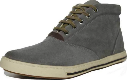 ΔΕΡΜΑΤΙΝΟ ΑΝΔΡΙΚΟ ΜΠΟΤΑΚΙ RAFTER ΓΚΡΙ 20216