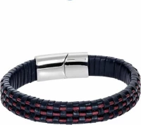 Βραχιόλι Senza Men'S Steel Leather Strap - Ssd4245Rb Ssd4245Rb