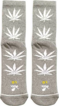 Κάλτσες Bee Unusual Cannabee Grey White