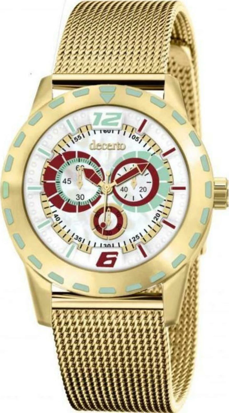 Decerto QF1111-105 Flirty Gold Stainless Steel Bracelet
