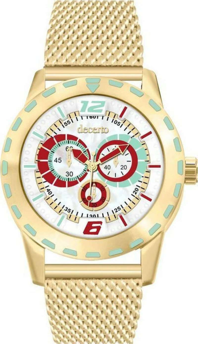 Decerto QF1111-105 Flirty Gold Stainless Steel Bracelet