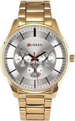 Curren 8282 Silver/Gold
