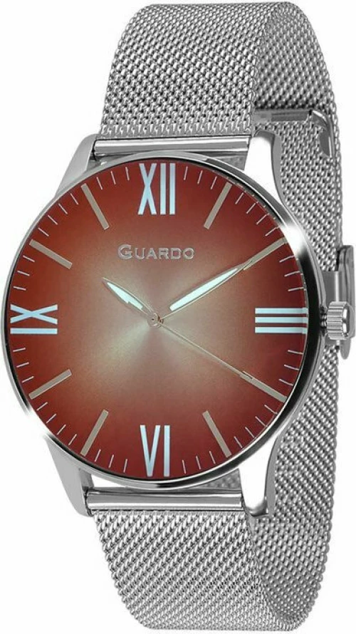 Guardo 12674-2 Silver Stainless Steel Bracelet