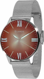 Guardo 12674-2 Silver Stainless Steel Bracelet