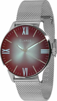 Guardo 12674-1 Silver Stainless Steel Bracelet