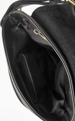 Δερμάτινη τσάντα ώμου Fetiche Leather SAK-7018 Black