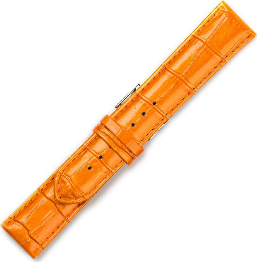 ΛΟΥΡΑΚI ΔΕΡΜΑΤΙΝΟ 0496OR 18 mm ΠΟΡΤΟΚΑΛΙ