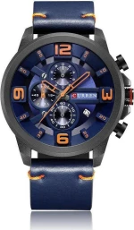 Ανδρικό Ρολόι Curren 8288 με χρονογράφους Blue