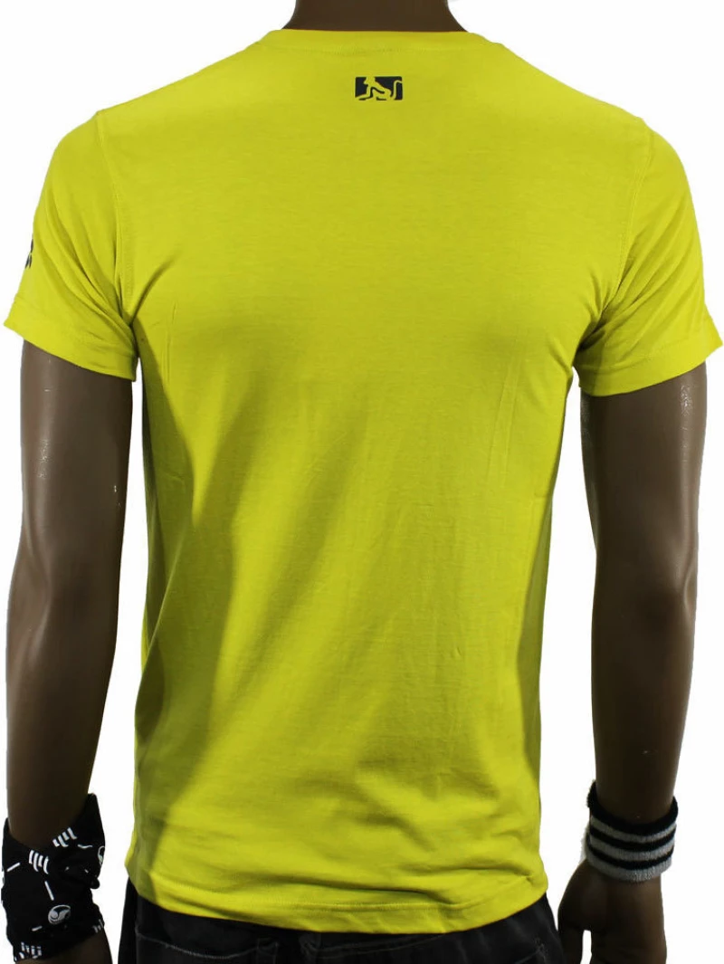 T-Shirt Drunknmunky 7123D Yellow