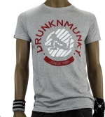 T-Shirt Drunknmunky D7050 Grey