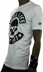 T-Shirt Thug Life TLTS161 White/Black