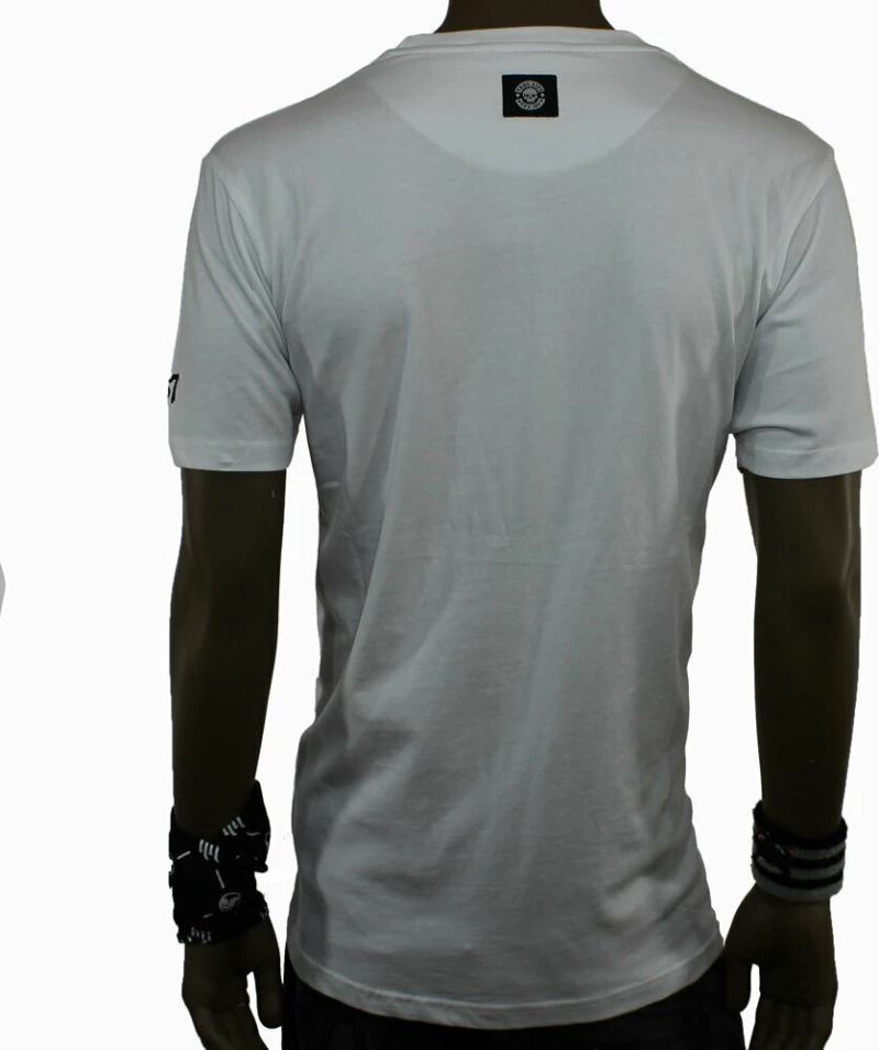 T-Shirt Thug Life TLTS161 White/Black