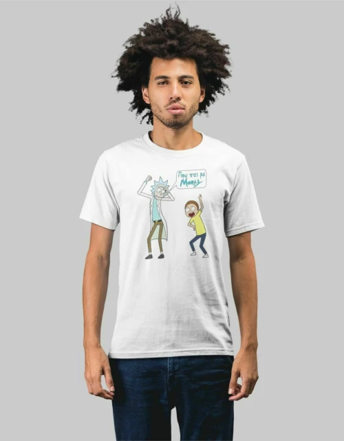Rick & Morty t-shirt - WHITE
