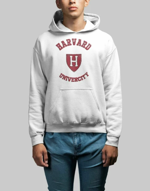 Harvard Hoodie (Replica) - WHITE