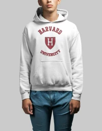 Harvard Hoodie (Replica) - WHITE