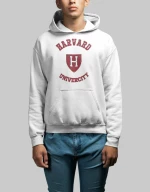 Harvard Hoodie (Replica) - WHITE