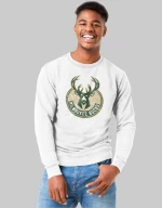Milwaukee Bucks Sweatshirt (Replica) - BOTTLE GREEN
