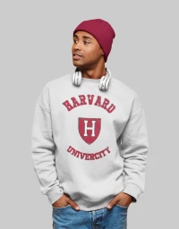 Harvard Sweatshirt (Replica) - GREY MELANGE